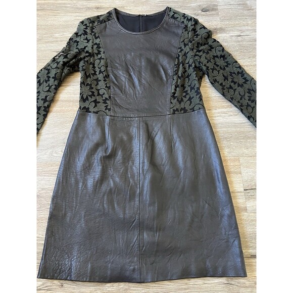 Unbranded Dresses & Skirts - Genuine Leather Exquisite Elegant Dress Size L